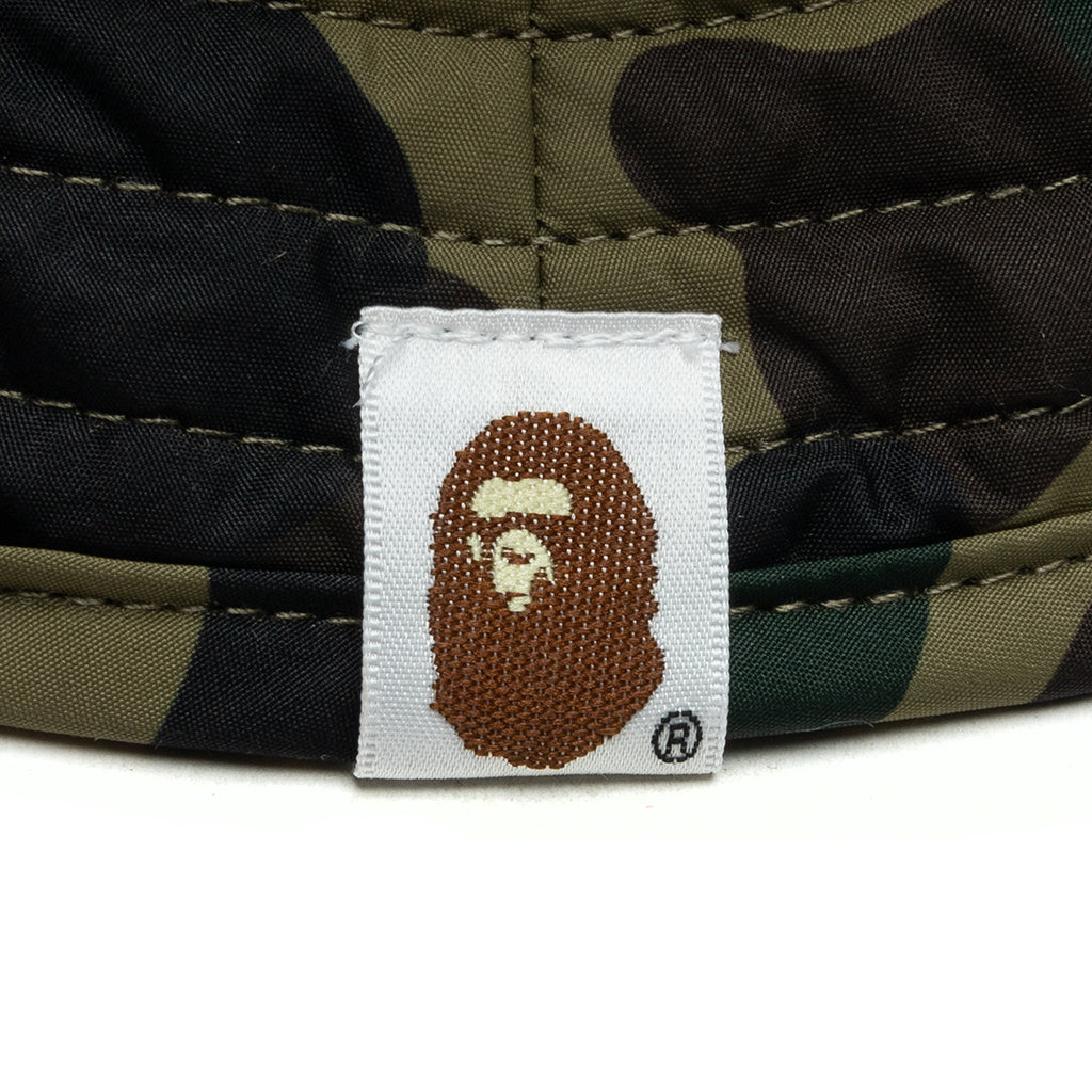 1st Camo Quilted Hat - Green