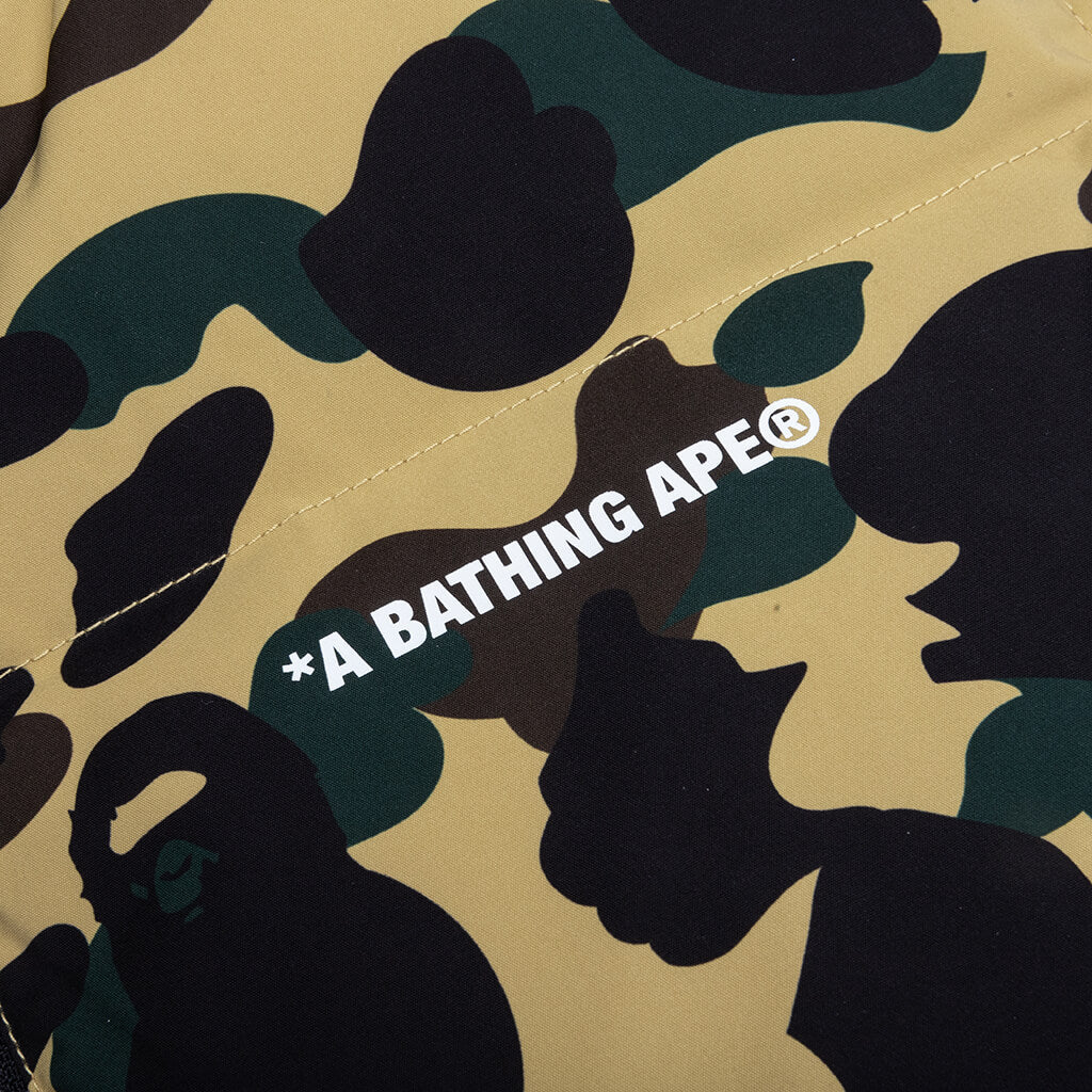 1st Camo Reversible Down Vest - Yellow