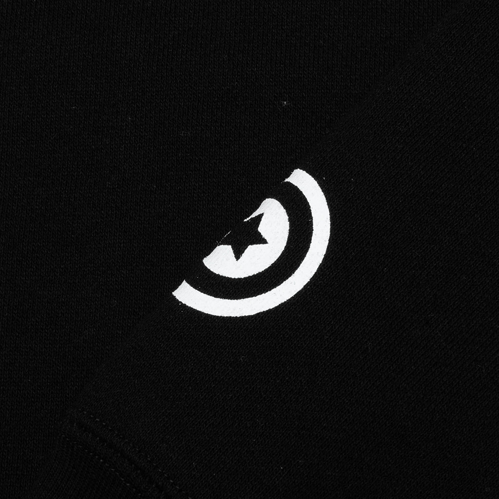 1st Shark Full Zip Hoodie - Black