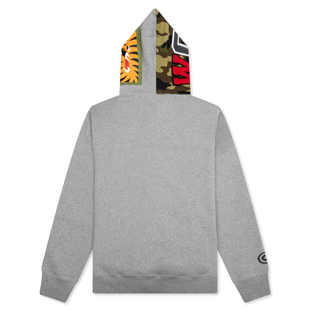 1st Shark Full Zip Hoodie - Gray