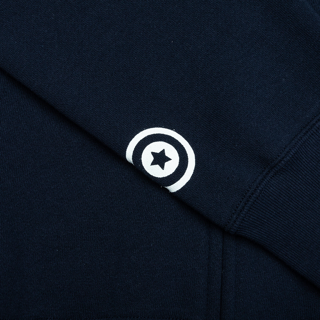 1st Shark Full Zip Hoodie - Navy