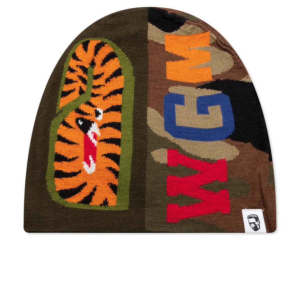 1st Shark Knit Cap - Olive Drab