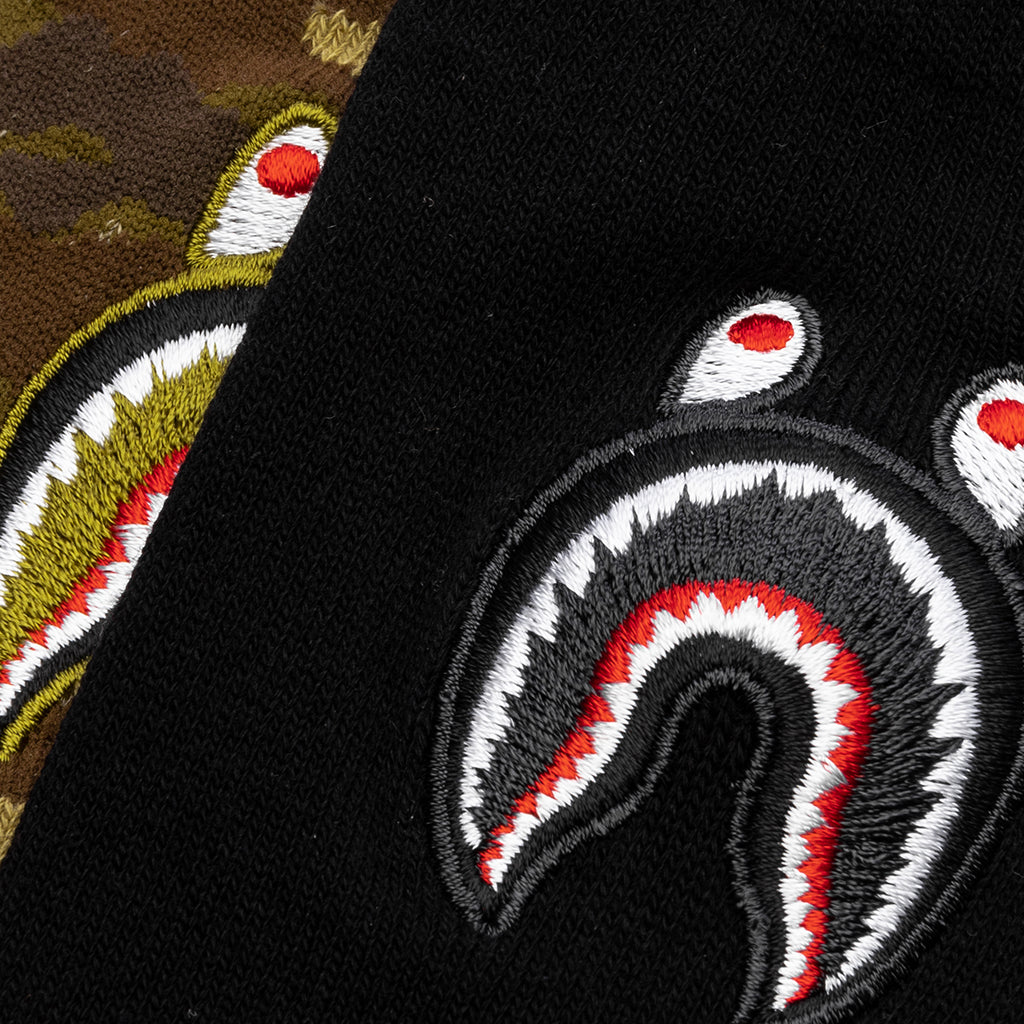 1st Shark Socks - Black