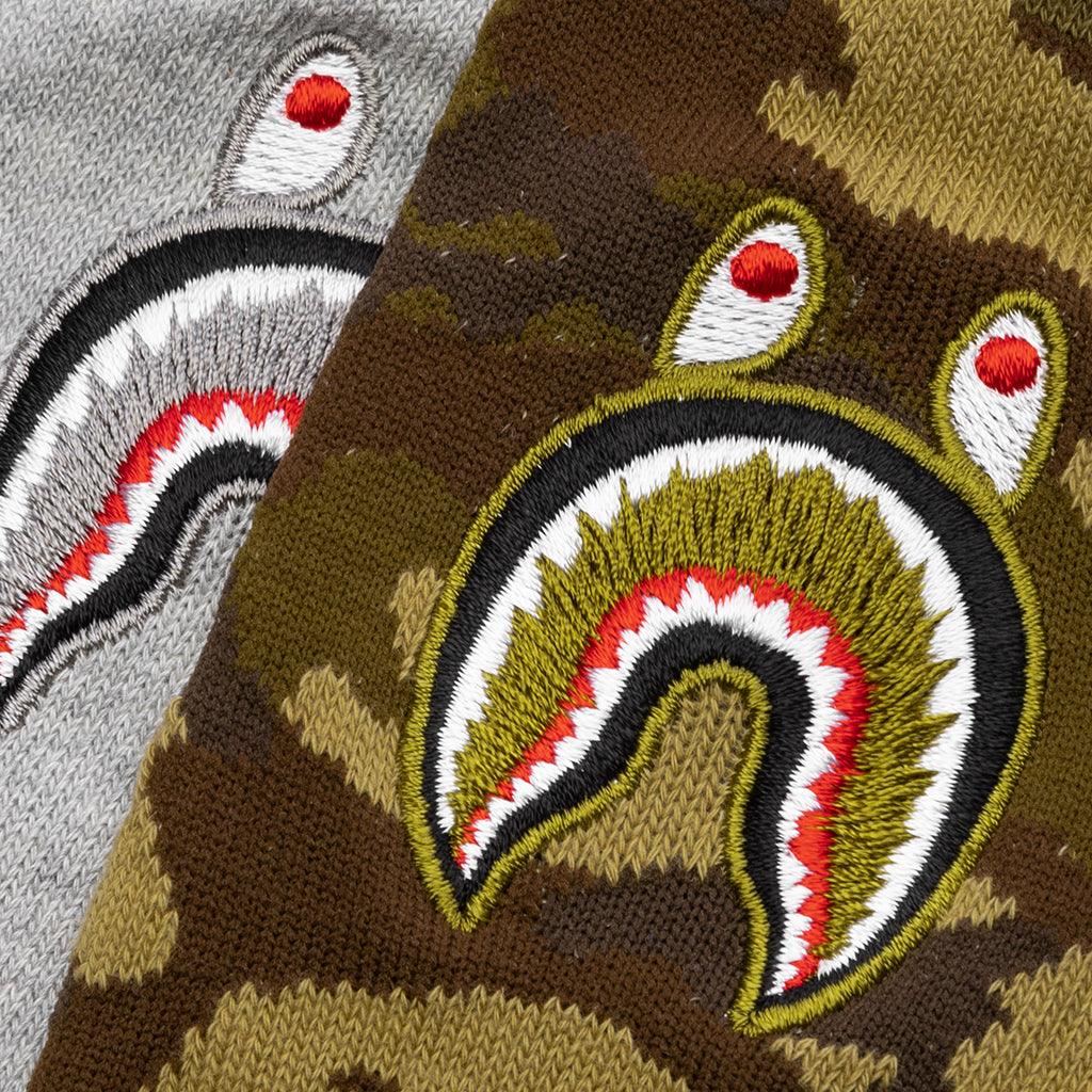 1st Shark Socks - Gray