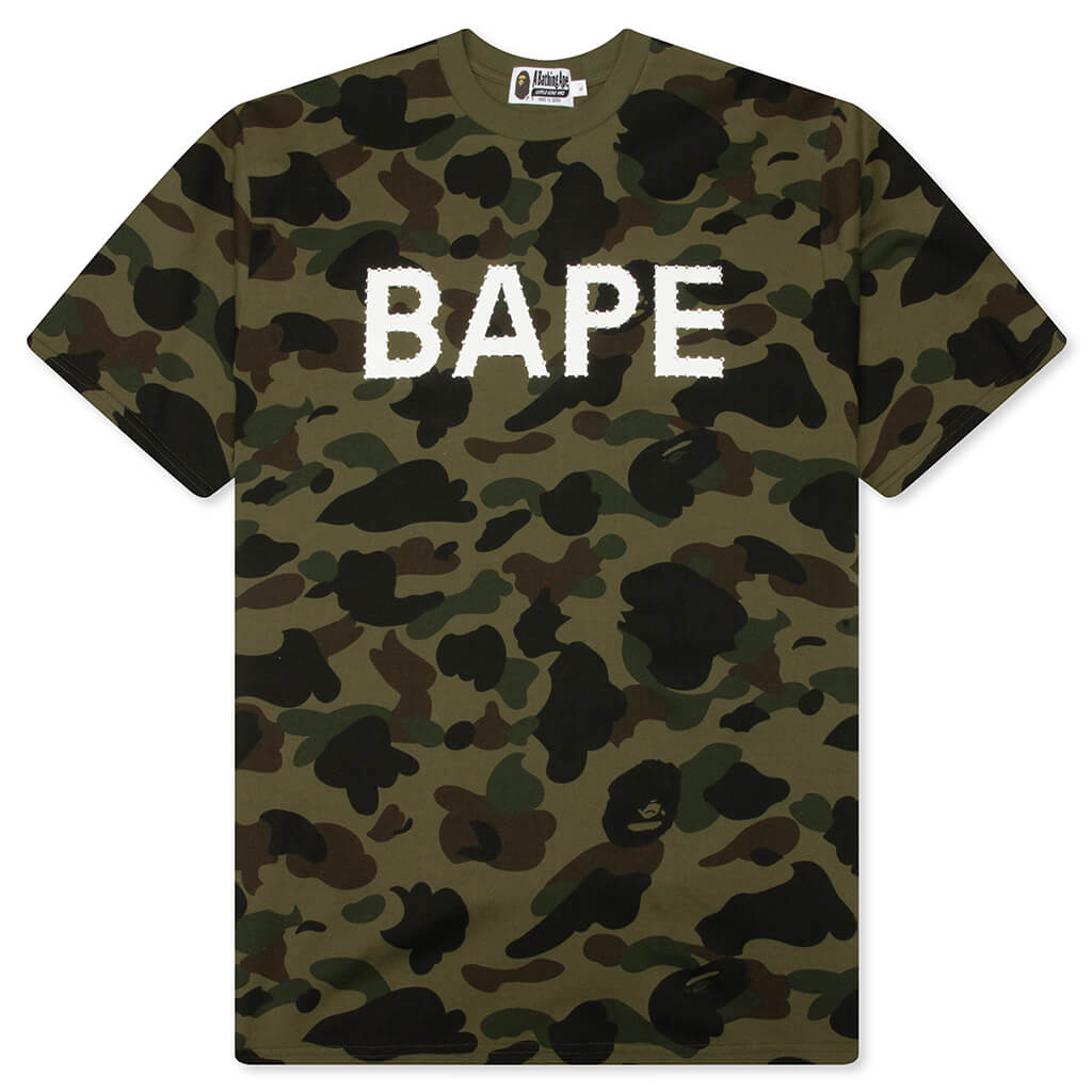 1st Camo BAPE Rhinestone Tee - Green