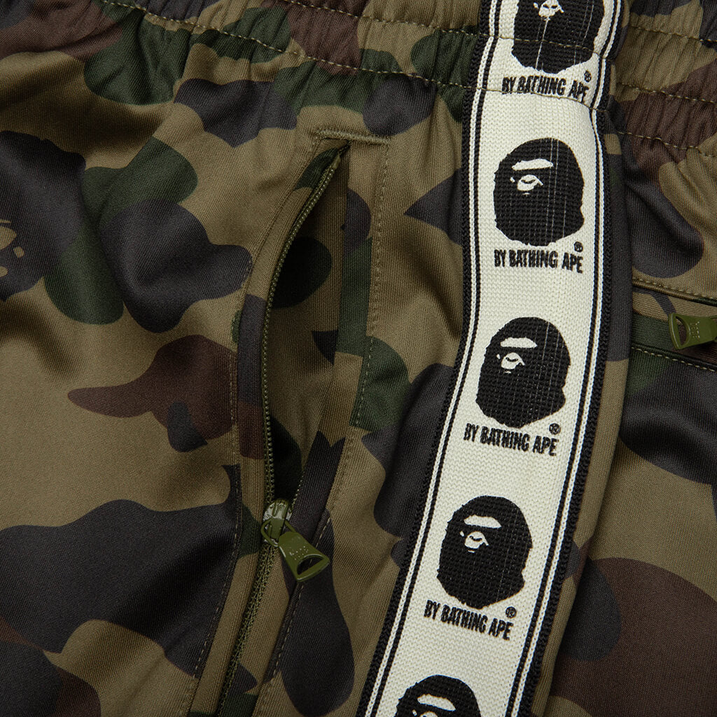 1st Camo Loose Fit Track Pants - Green