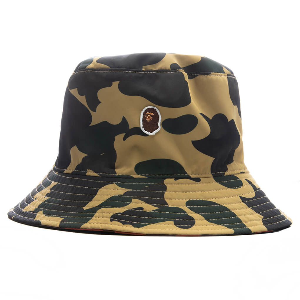 1st Camo One Point Reversible Hat - Yellow