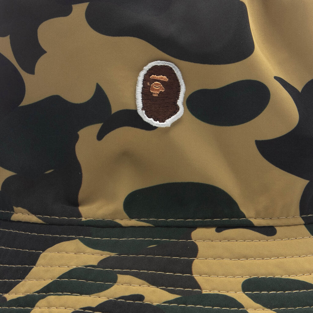 1st Camo One Point Reversible Hat - Yellow