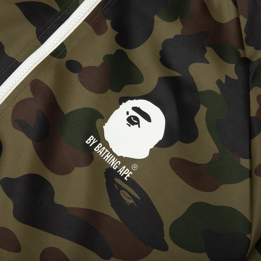 1st Camo Relaxed Fit Track Jacket - Green