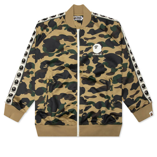 1st Camo Relaxed Fit Track Jacket - Yellow