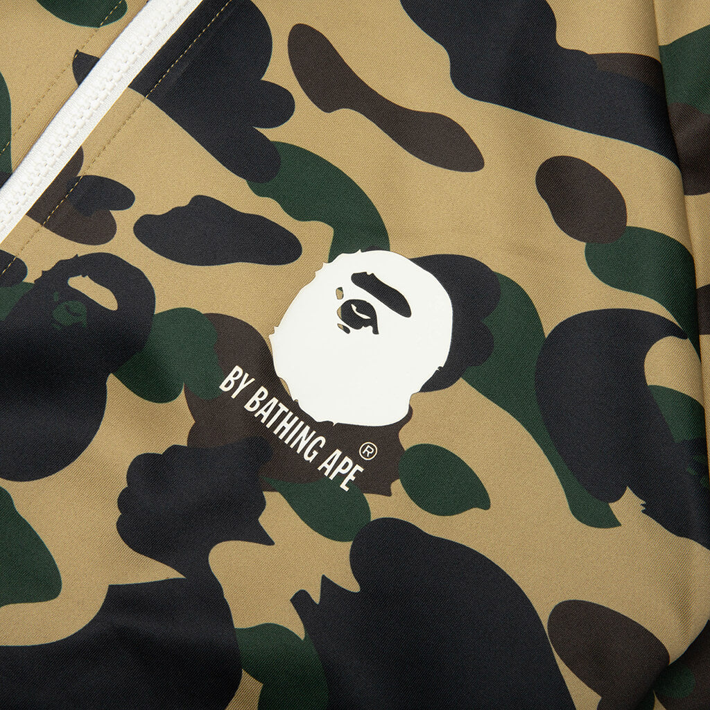 1st Camo Relaxed Fit Track Jacket - Yellow
