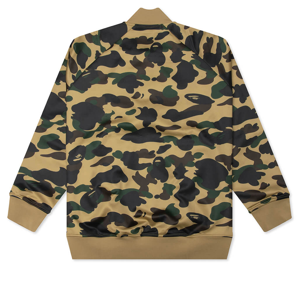 1st Camo Relaxed Fit Track Jacket - Yellow