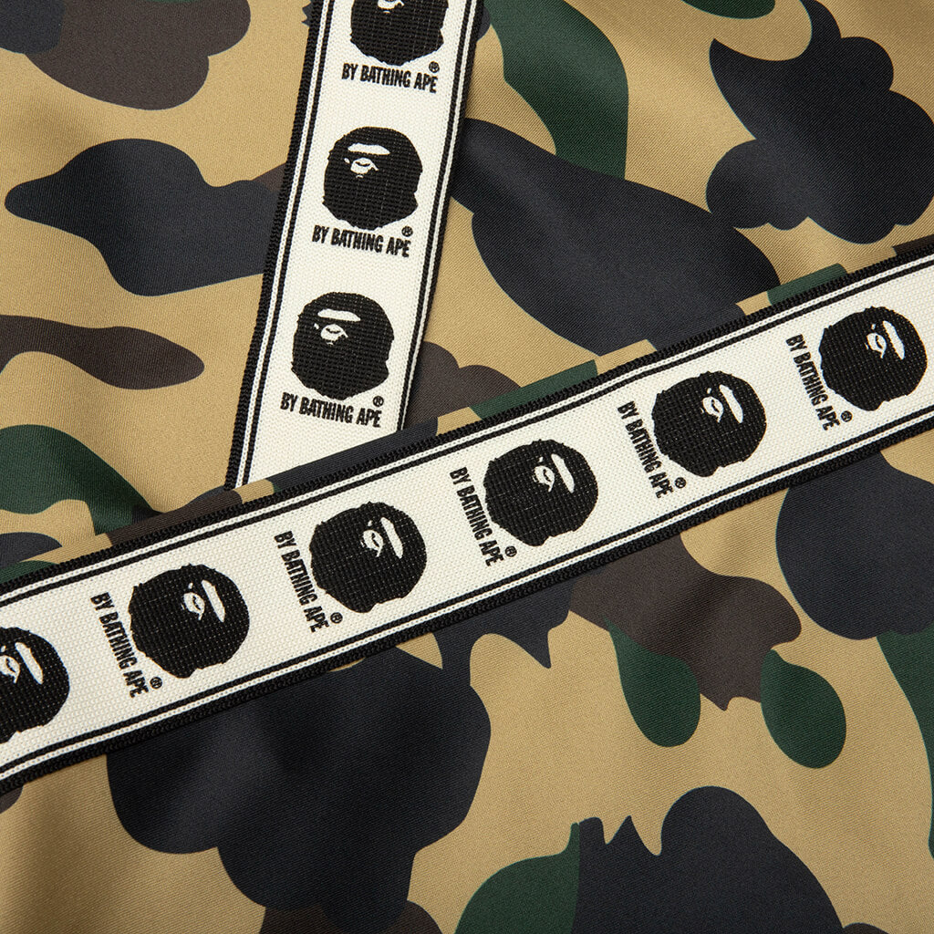 1st Camo Relaxed Fit Track Jacket - Yellow