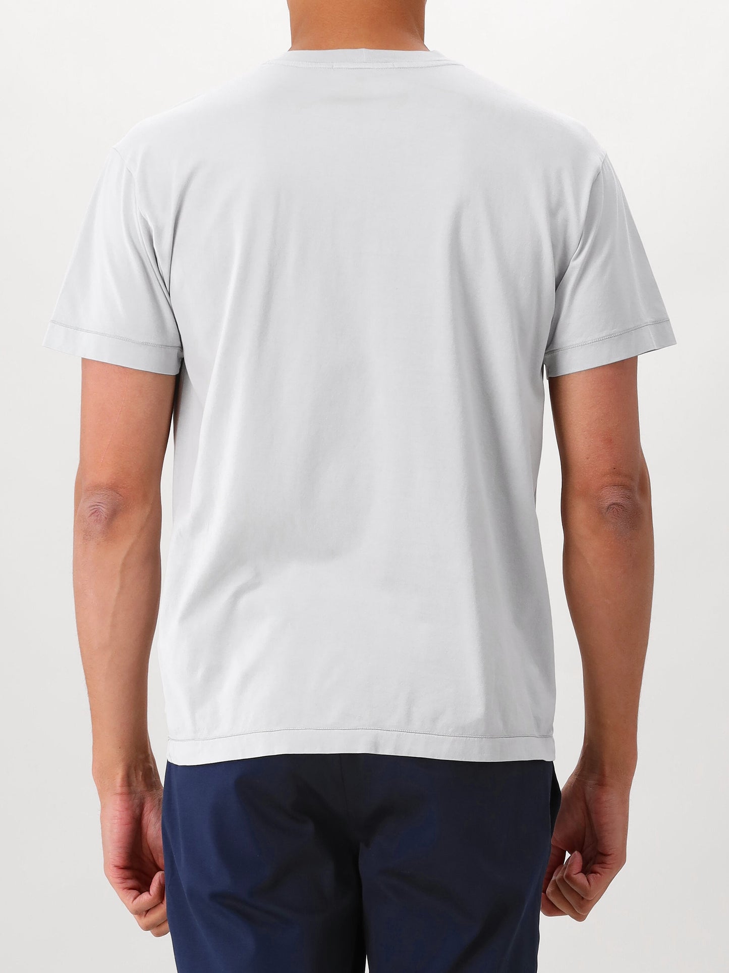 Stone Island T-shirt Grijs Logo Patch