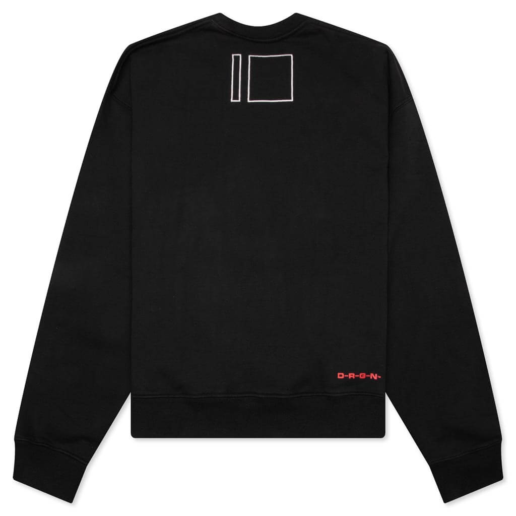 2 Finger Box Crew Oversize - Black