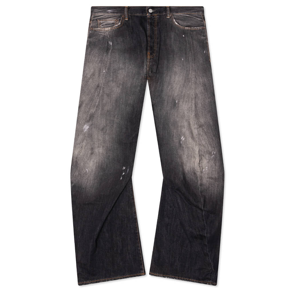 2006M Black Trafalgar Loose Fit Jeans - Black
