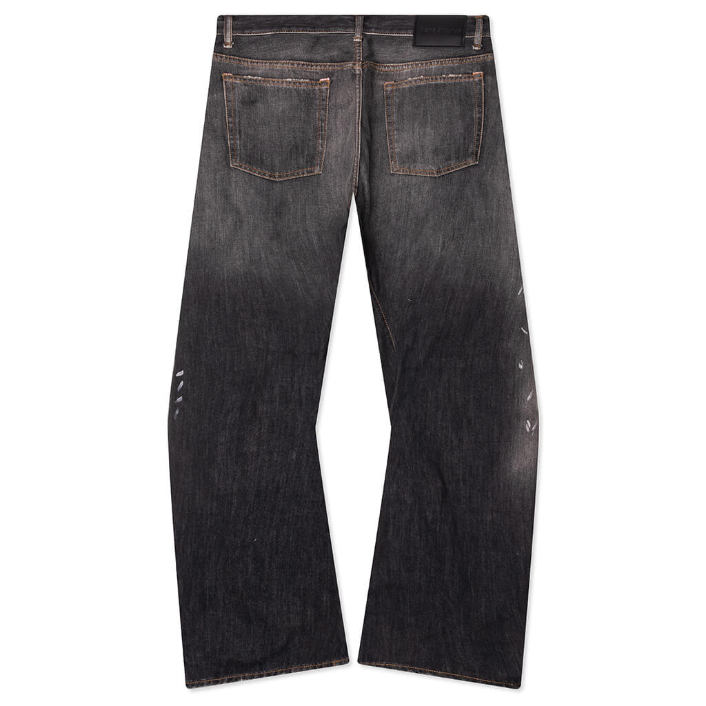2006M Black Trafalgar Loose Fit Jeans - Black