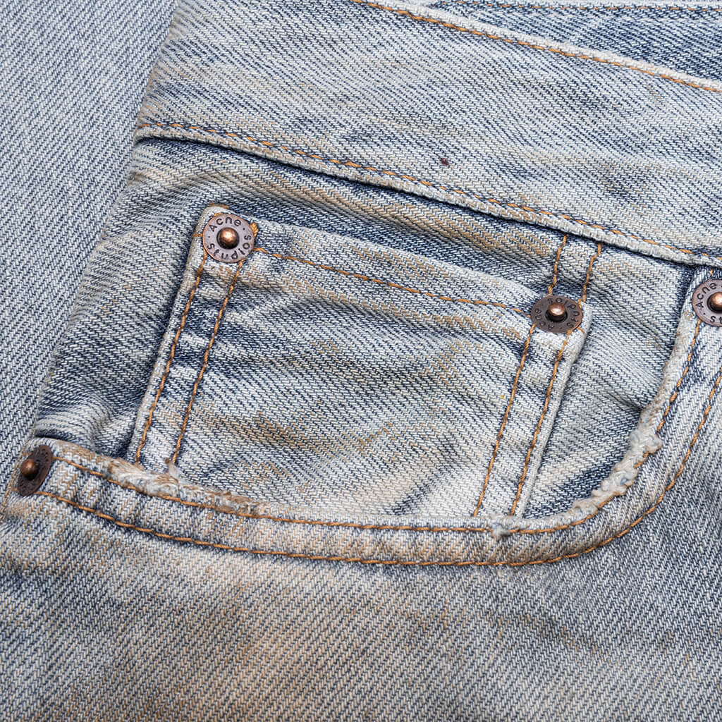 2023 Pencillin Loose Fit Jeans - Mid Blue