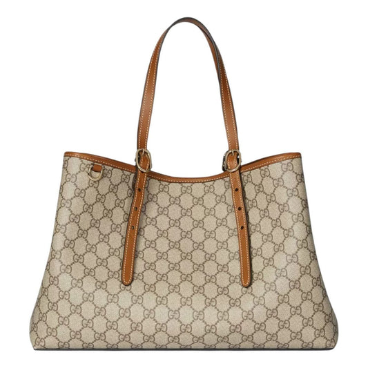 (WMNS) Gucci GG Emblem Medium Tote Bag 'Monogram Canvas' 815213-FAD6L-9758