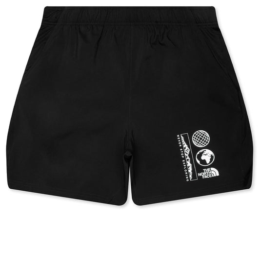 24/7 7' Graphic Shorts - Black
