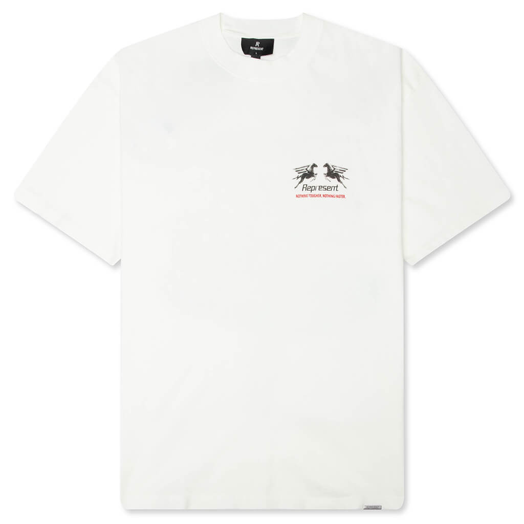 24 Hour Service T-Shirt - Flat White