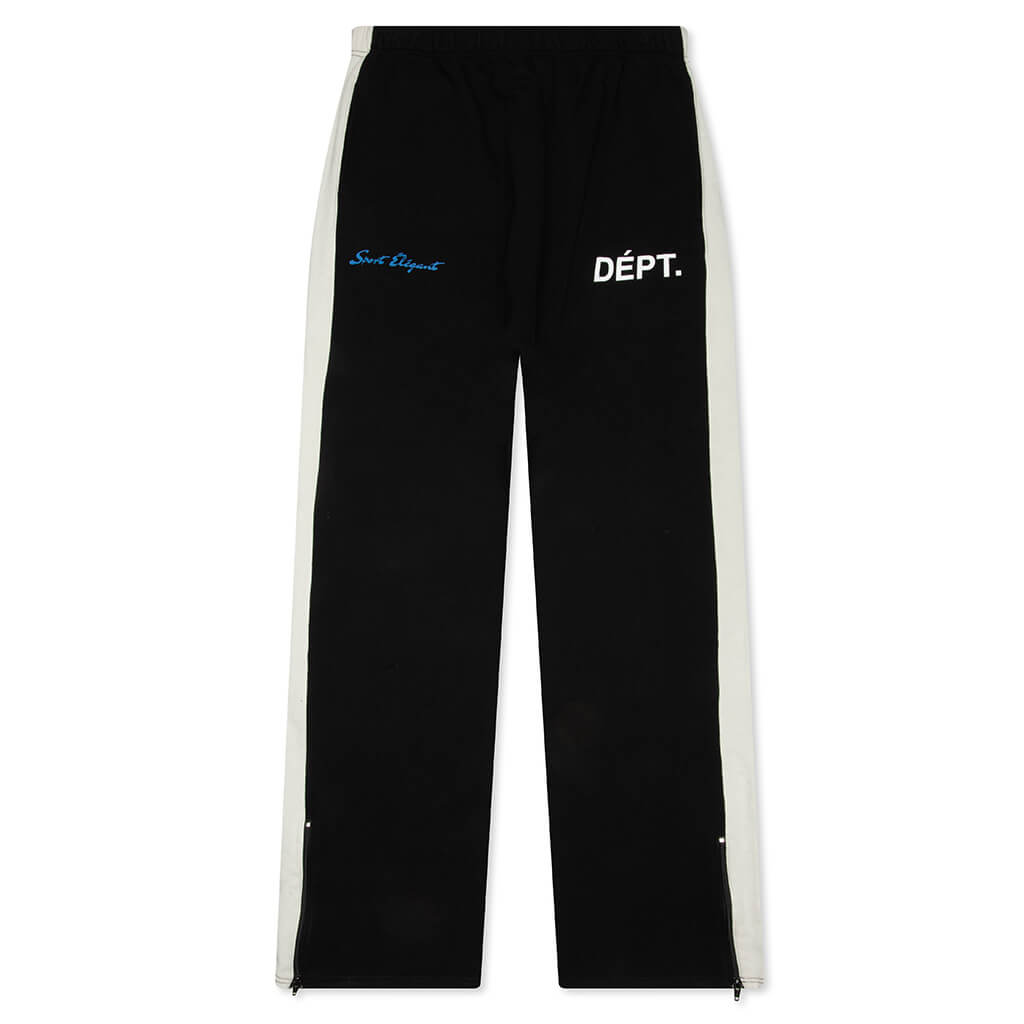 2K Fit Sweatpants - Washed Black/Off White