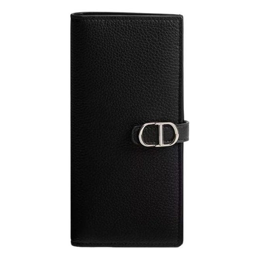 DIOR 26 Normandie Long Bifold Wallet ' Black' 2LLBC344MAL-H00N