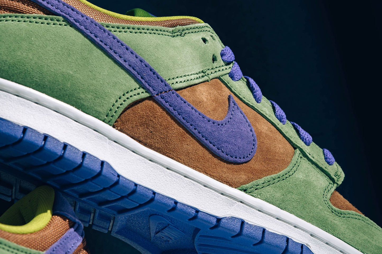 Dunk Low SP 'Veneer' - Deep Purple/Autumn Green