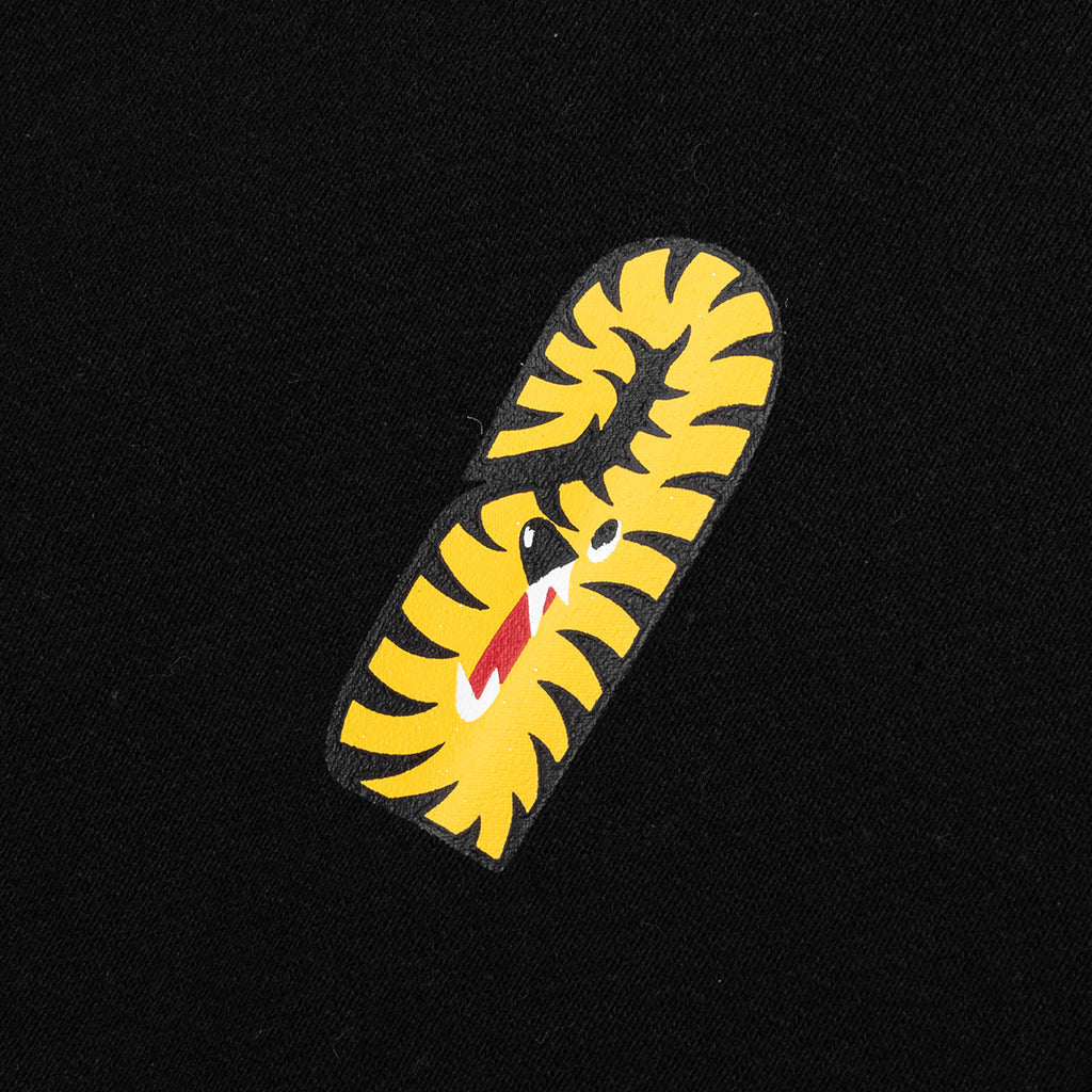 2nd Shark Full Zip Hoodie - Black