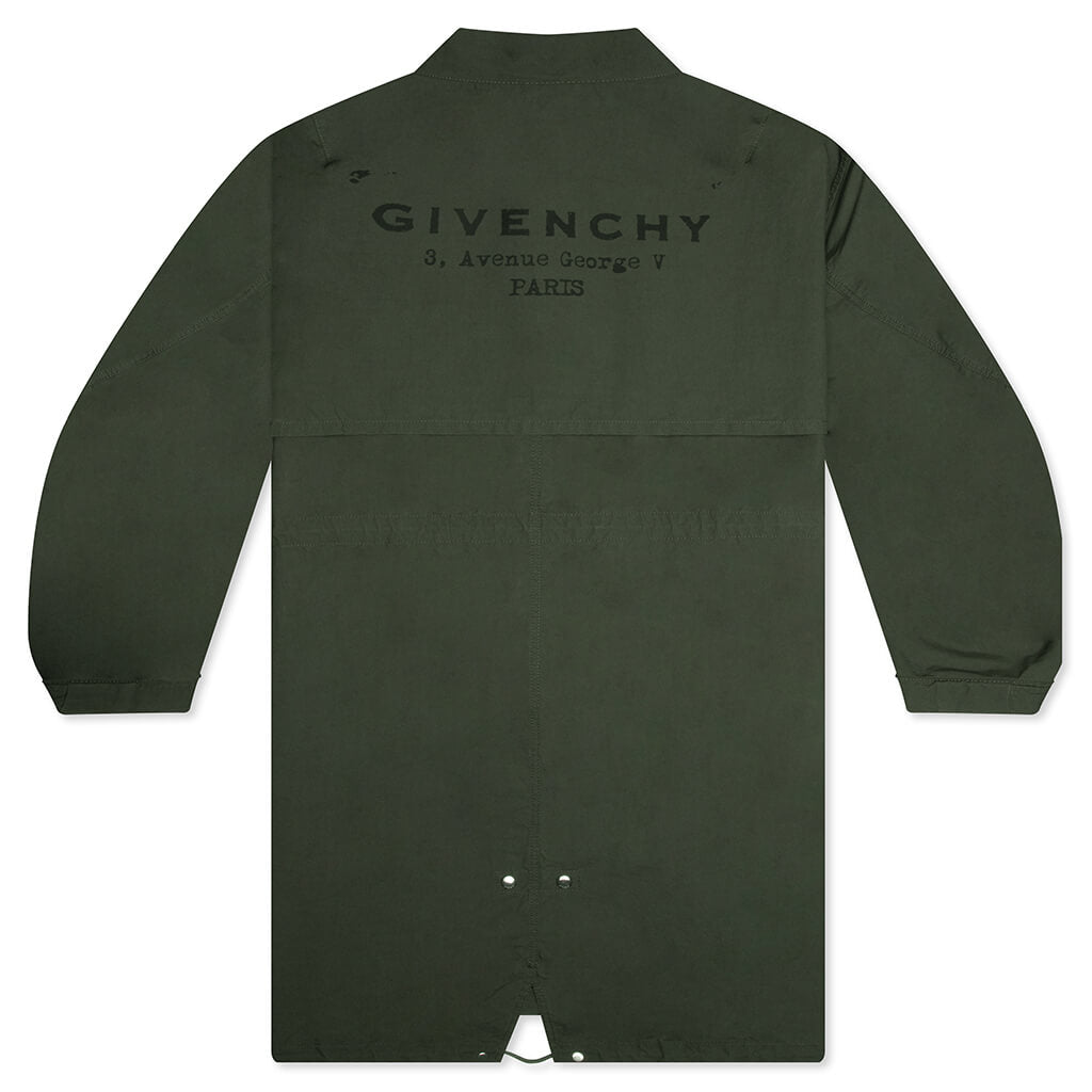 3 Avenue George V Parka - Khaki