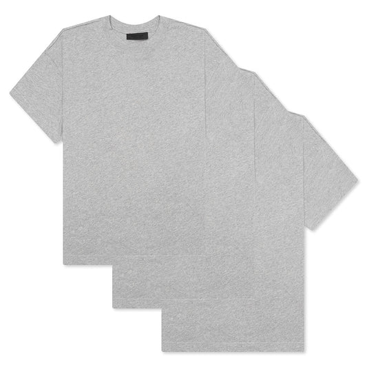 3-Pack Essential Tee - Dark Heather