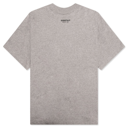 3 Pack Essential Tee - Heather Gray