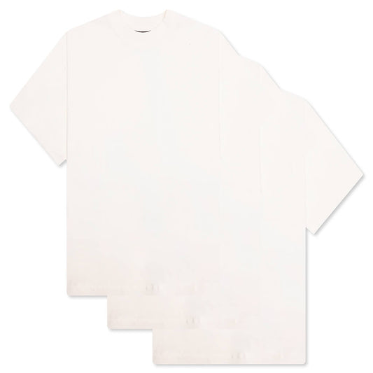 3 Pack Essential Tee - Shell