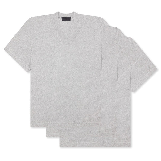 3-Pack Essential V-Neck Tee - Dark Heather