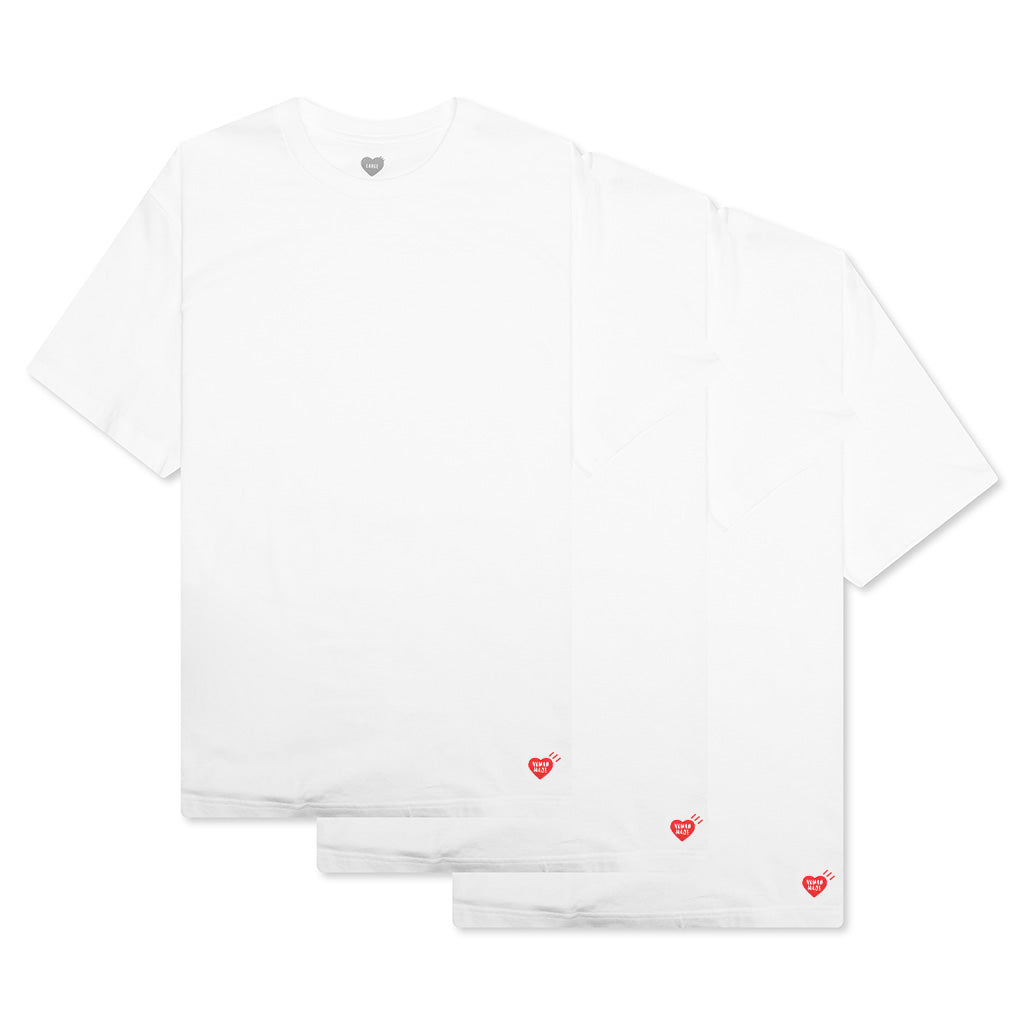 3-Pack T-Shirt Set - White