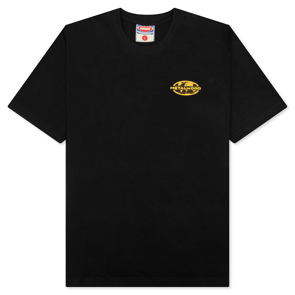 300 Yards T-Shirt - Overdyed Black