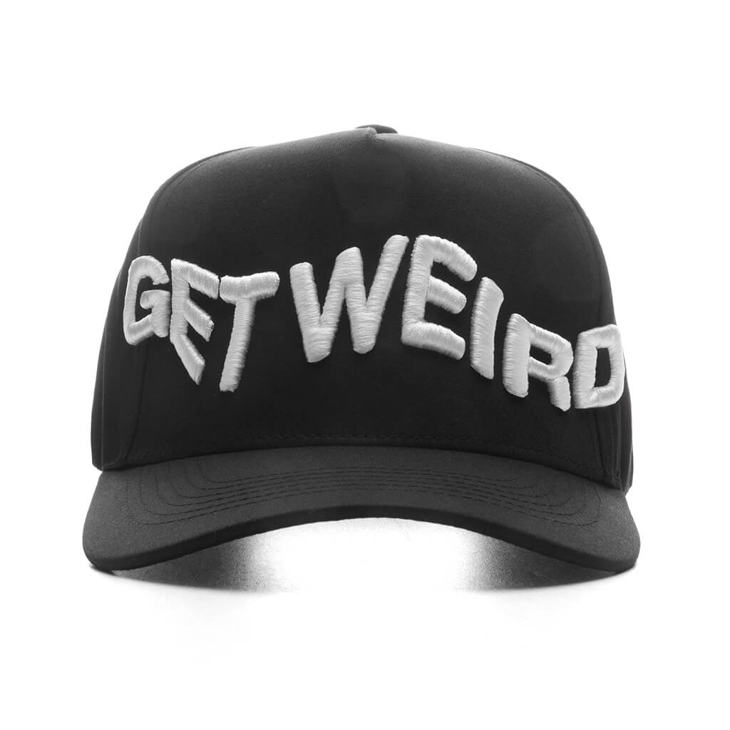 3D Get Weird Hat - Black