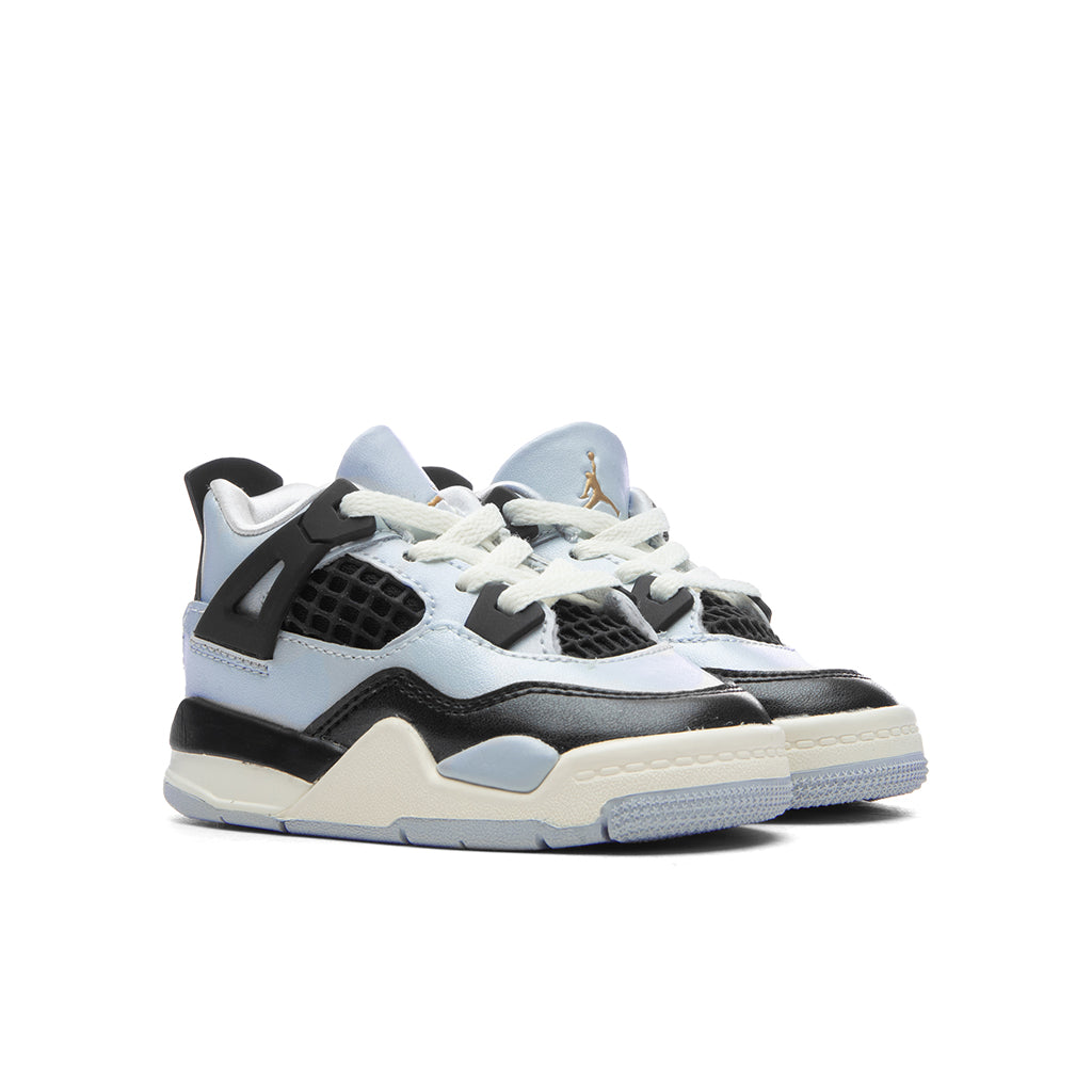 Air Jordan 4 Retro (TD) - Pure Platinum/Metallic Gold/Black/Sail