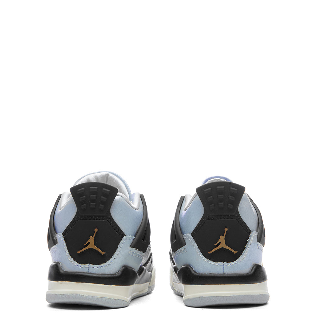 Air Jordan 4 Retro (TD) - Pure Platinum/Metallic Gold/Black/Sail