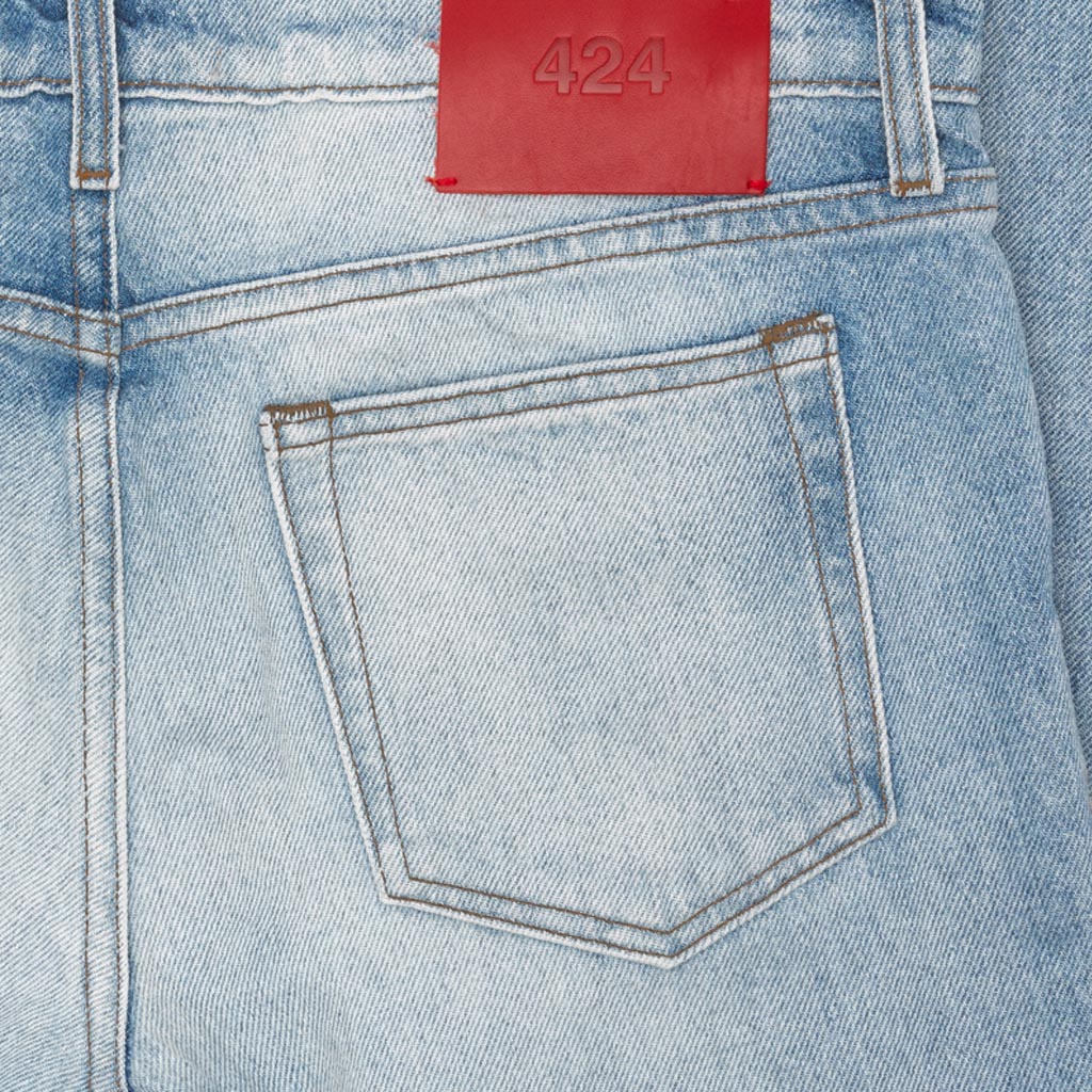 4 Pocket Denim Pant - Light Indigo