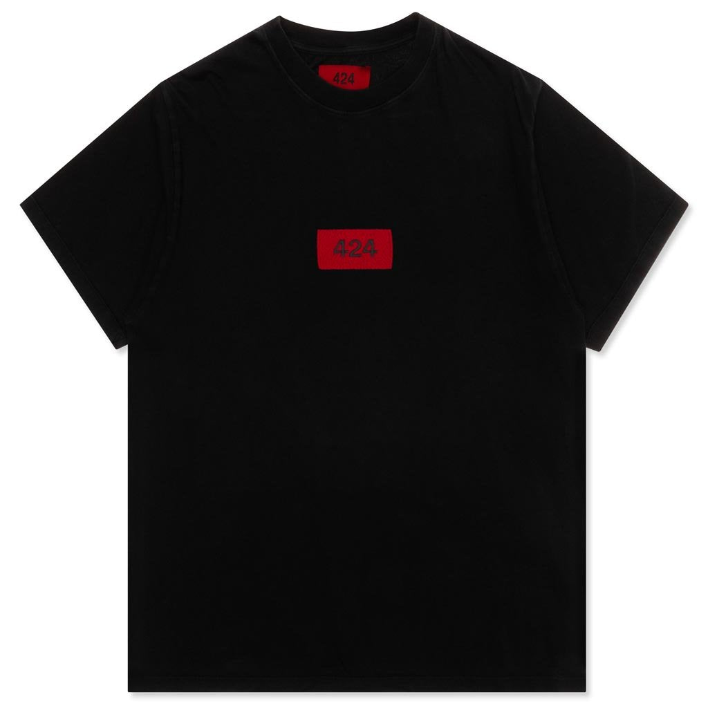 8001 Box Logo S/S Tee - Black