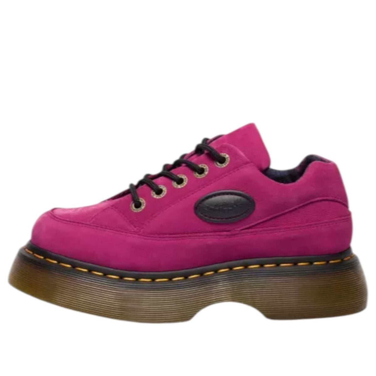 (WMNS) Dr. Martens BUZZ 5-EYE Milled Nubuck 'Fuchsia Pink' 42671650
