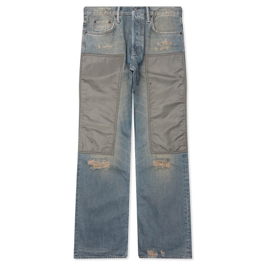 2010 Regular Fit Jeans - Mid Blue/Light Grey