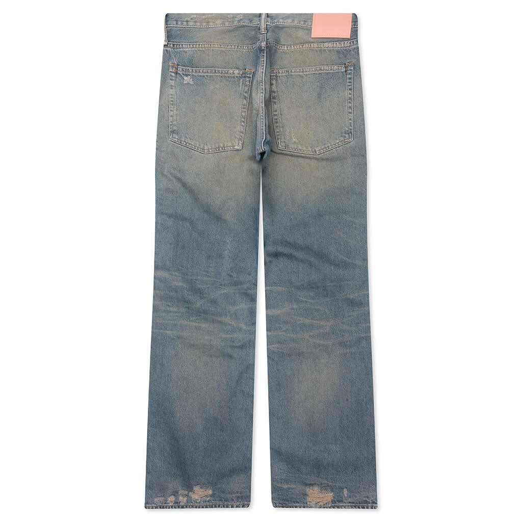 2010 Regular Fit Jeans - Mid Blue/Light Grey