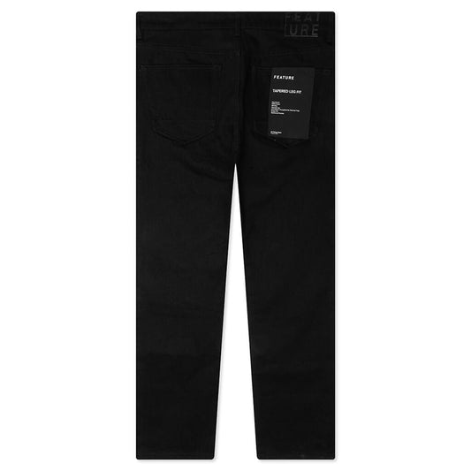 Jacob Tapered Denim - Jet Black