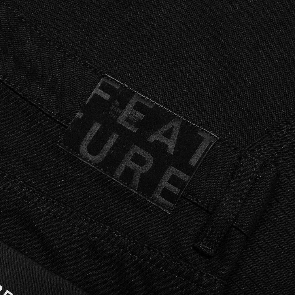 Jacob Tapered Denim - Jet Black