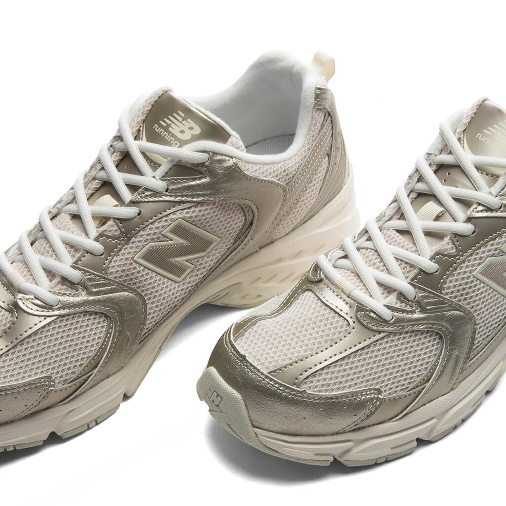 530 - Gold Metallic/Linen