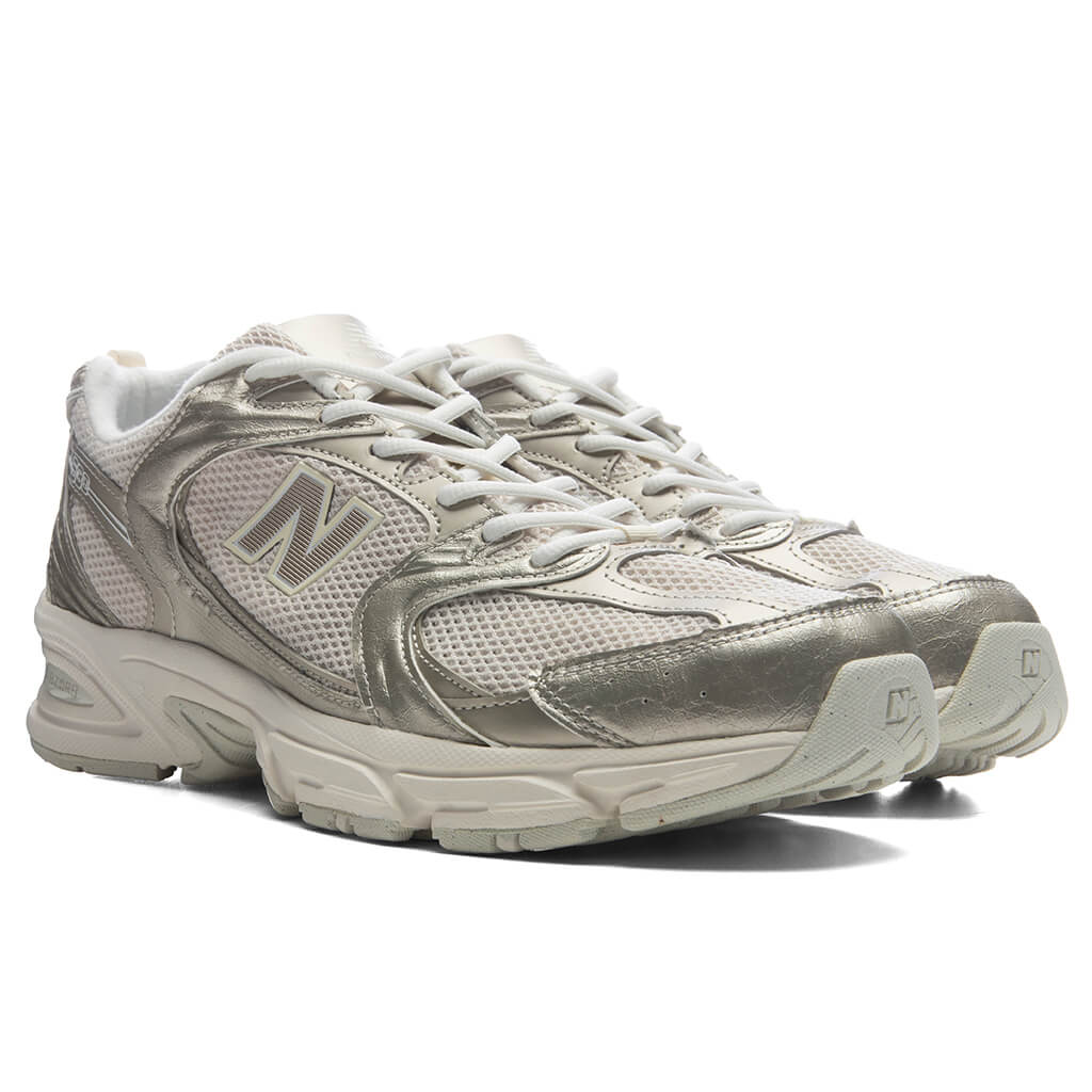 530 - Gold Metallic/Linen