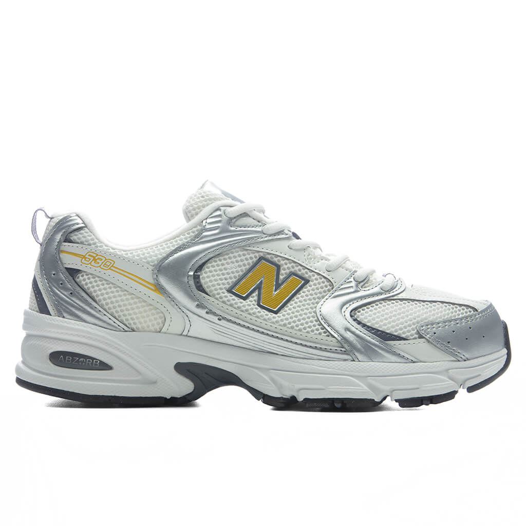 530 - Silver Metallic/Sea Salt
