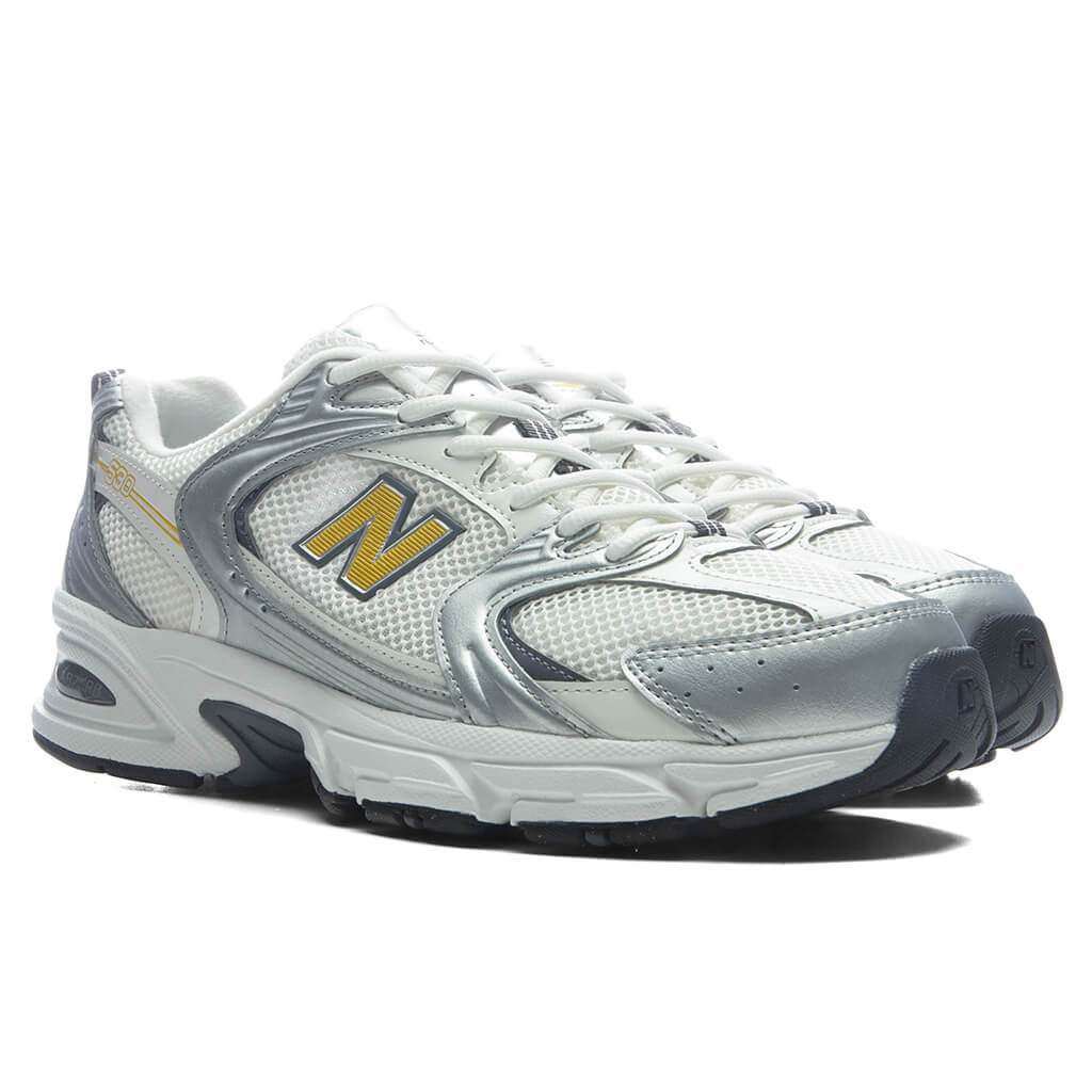 530 - Silver Metallic/Sea Salt